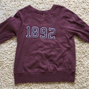 Abercrombie and Fitch magenta long sleeve